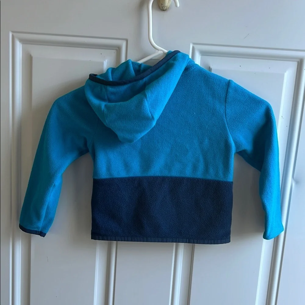 The North Face Kids Blue fleece zippered sweater